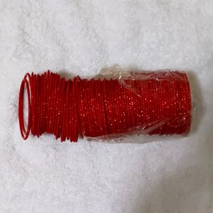 3/$15 - Red Sparkly Indian Bangles